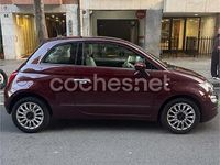 Usado Fiat 500 Lounge 69 CV (50 kW) 2019 Granate Berlina