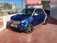 Usado Smart ForFour Passion 90 CV (66 kW) 2016 Azul Utilitario