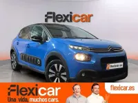 Usado Citroën C3 Feel 110 CV (80 kW) 2019 Azul Utilitario