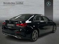 Usado Mercedes A180 116 CV (85 kW) 2019 Negro Berlina