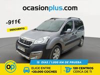 Usado Peugeot Partner Outdoor 100 CV (73 kW) 2016 Gris Monovolumen