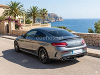 Usado Mercedes C220 AMG line 170 CV (125 kW) 2017 Gris / plata Coupe