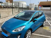 Usado Ford Fiesta Titanium 125 CV (91 kW) 2017 Azul Utilitario