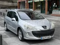 Usado Peugeot 308 SW Premium 120 CV (88 kW) 2009 Gris / plata Familiar
