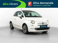 Usado Fiat 500 Lounge 69 CV (50 kW) 2017 Blanco Utilitario