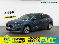 Usado Ford Focus Trend+ 120 CV (88 kW) 2022 Azul Berlina