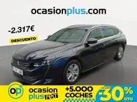 Usado Peugeot 508 Active 131 CV (96 kW) 2021 Azul Familiar