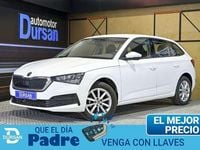 Usado Skoda Scala Active 90 CV (66 kW) 2022 Blanco Utilitario