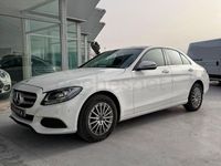 Usado Mercedes C200 136 CV (100 kW) 2016 Blanco Berlina