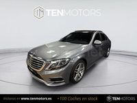 Usado Mercedes S350 258 CV (189 kW) 2017 Gris / plata Berlina