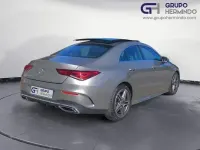 Usado Mercedes CLA200 AMG line 150 CV (110 kW) 2020 Gris / plata Coupe