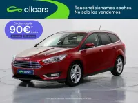 Usado Ford Focus Titanium 125 CV (91 kW) 2017 Rojo Familiar