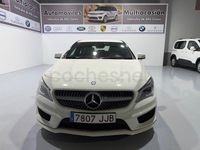 Usado Mercedes CLA220 AMG line 177 CV (130 kW) 2015 Blanco Berlina