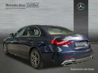 Usado Mercedes C220 AMG line 200 CV (147 kW) 2024 Azul Berlina