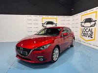 Usado Mazda 3 Luxury 150 CV (110 kW) 2015 Granate Berlina