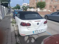 Usado VW Golf Cabriolet 105 CV (77 kW) 2012 Blanco Descapotable