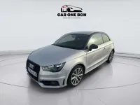 Usado Audi A1 Attraction 86 CV (63 kW) 2014 Gris Utilitario