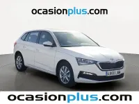 Usado Skoda Scala Ambition 110 CV (80 kW) 2022 Blanco Utilitario