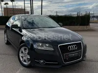 Usado Audi A3 Ambiente 105 CV (77 kW) 2011 Negro Utilitario