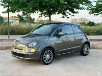 Usado Fiat 500 69 CV (50 kW) 2009 Verde Descapotable