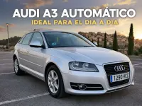 Usado Audi A3 Sportback Ambition 105 CV (77 kW) 2011 Gris Utilitario