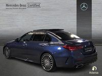 Usado Mercedes C220 AMG line 200 CV (147 kW) 2024 Azul sodalita
