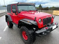 Usado Jeep Wrangler Rubicon 177 CV (130 kW) 2008 Rojo SUV