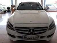 Usado Mercedes C220 Avantgarde 170 CV (125 kW) 2016 Blanco Familiar