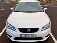 Usado Seat Leon Reference 105 CV (77 kW) 2014 Blanco Berlina