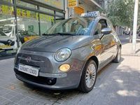 Usado Fiat 500 Lounge 69 CV (50 kW) 2013 Gris Utilitario
