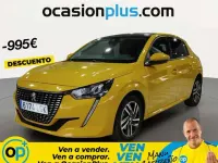Usado Peugeot 208 Allure 2020 Amarillo Utilitario