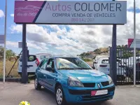 Usado Renault Clio Authentique 60 CV (44 kW) 2003 Azul Utilitario