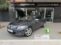 Usado Mercedes C230 Avantgarde 204 CV (150 kW) 2008 Gris / plata Berlina