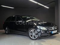 Usado Mercedes C220 Avantgarde 170 CV (125 kW) 2015 Negro Familiar