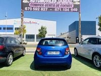 Usado Chevrolet Aveo LT 75 CV (55 kW) 2012 Azul Utilitario