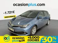 Usado Toyota Auris Hybrid Active 136 CV (100 kW) 2016 Azul Berlina