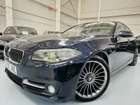 Usado BMW 520 Luxury Line 190 CV (139 kW) 2014 Azul Berlina