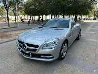Usado Mercedes SLK200 184 CV (135 kW) 2011 Gris / plata Descapotable