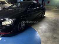 Usado Mercedes CLA220 AMG line 170 CV (125 kW) 2013 Negro Berlina