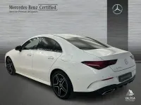 Usado Mercedes CLA220 AMG line 190 CV (139 kW) 2025 Blanco Berlina