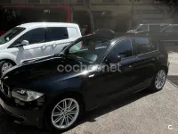 Usado BMW 118 122 CV (89 kW) 2007 Negro Utilitario