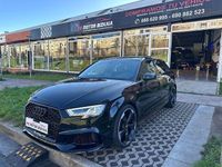 Usado Audi A3 S-line plus 150 CV (110 kW) 2018 Negro Berlina