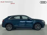 Usado Audi Q8 S-Line 381 CV (280 kW) 2021 Azul SUV