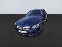 Usado Mercedes C200 160 CV (117 kW) 2020 Azul Berlina
