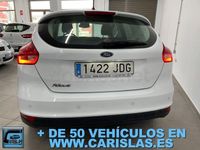 Usado Ford Focus Trend 95 CV (69 kW) 2015 Blanco Berlina
