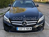 Usado Mercedes C200 150 CV (110 kW) 2018 Negro Familiar