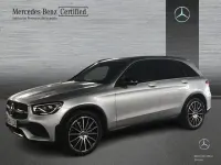Usado Mercedes GLC220 AMG line 194 CV (142 kW) 2022 Plata hightech SUV