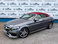 Usado Mercedes C220 194 CV (142 kW) 2018 Gris Descapotable
