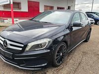 Usado Mercedes A200 AMG line 136 CV (100 kW) 2013 Negro Berlina