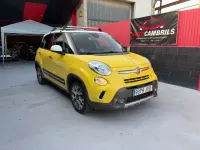 Usado Fiat 500L Cross 95 CV (69 kW) 2017 Amarillo Monovolumen